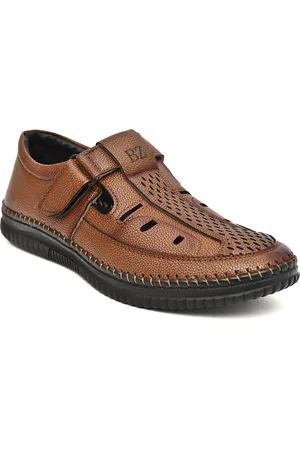 Provogue Men Textured Velcro Sandal