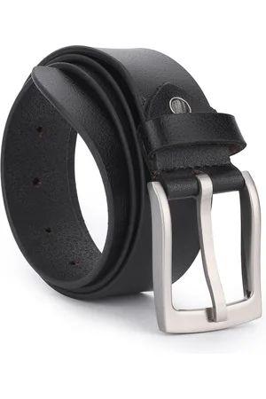 WROGN Men Textured Leather Belt