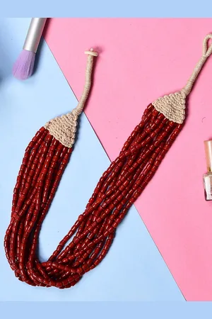 Bamboo Tree Jewels Tribal Necklace