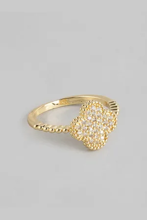DressBerry Stone Studded Finger Ring