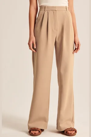 Chemistry Women Ultra Tapered Fit High-Rise Pleated Trousers
