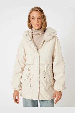 Koton Women Hooded Tailored Jacket