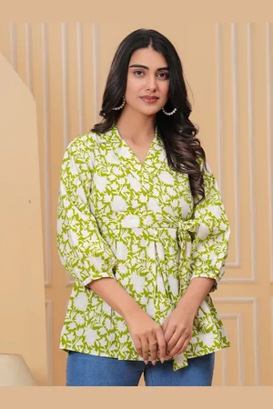 Kalini Print Cotton Top