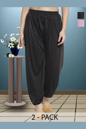 GRACIT Women Pack Of 2 Solid Harem Pants