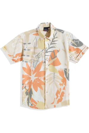CAVIO Boys Comfort Floral Printed Casual Shirt
