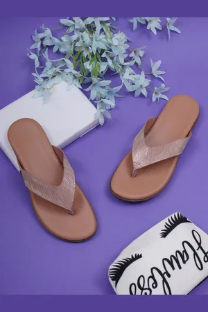 Misto Women Pink Open Toe Flats