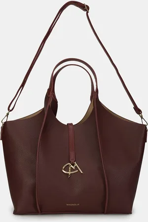 MAGNOLIA PU Swagger Shoulder Bag