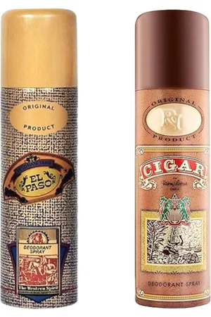 LOMANI Set Of 2 Elpaso & Cigar Long Lasting Deodorant Spray - 200g Each