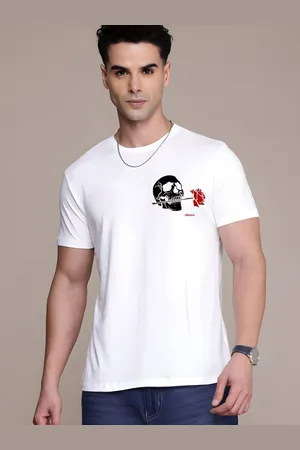 Moda Rapido Men Graphic Printed Round Neck Cotton T-shirt