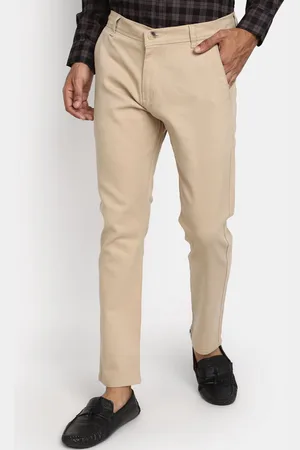 V-Mart Men Smart Cotton Casual Trousers