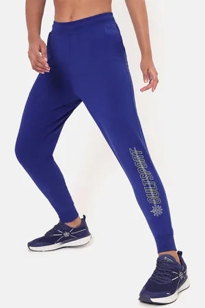 Cult Women Blue Printed Cotton Jogger
