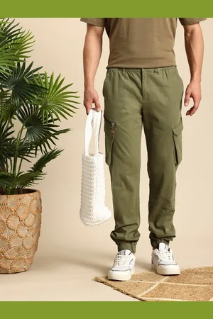 Mast & Harbour Men Cargo Style Joggers