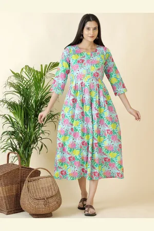 Moda Rapido Floral Print Fit & Flare Maxi Dress