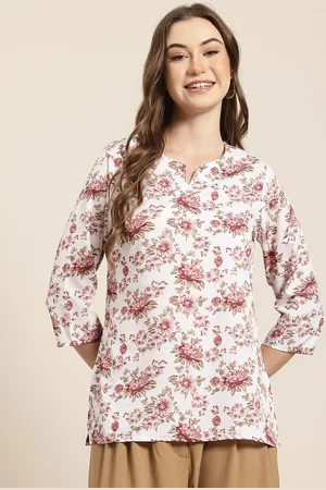 HERE&NOW Floral Printed Kurti