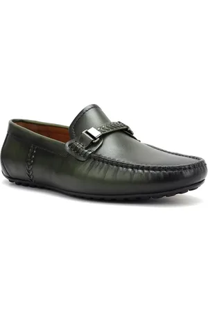 ROSSO BRUNELLO Men Leather Formal Loafers