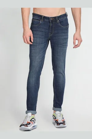 Flying Machine Men Skinny Fit Low-Rise Light Fade Jeans
