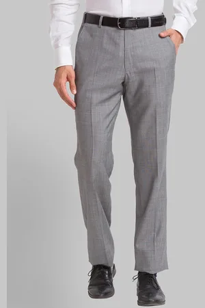 Park Avenue Men Luxus Fit Plain Formal Trousers
