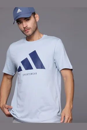adidas Brand Logo Printed Pure Cotton T-shirt