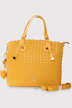 Caprese Textured Structured Handheld Bag