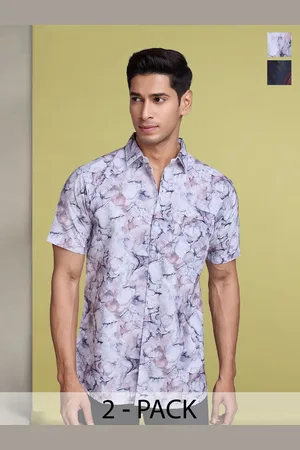 Moda Rapido Men Standard Floral Opaque Printed Casual Shirt