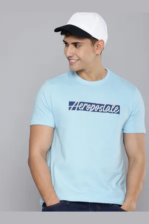 Aeropostale Brand Logo Rubber Printed Pure Cotton T-shirt