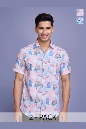 Moda Rapido Men Standard Floral Opaque Printed Casual Shirt