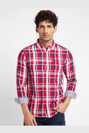 Being Human Slim Fit Tartan Checked Casual Shirt