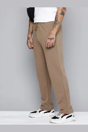 PUMA Men WARDROBE Essentials Relaxed Fit Pure Cotton Track Pants