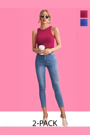 Mast & Harbour Cotton Crop Top
