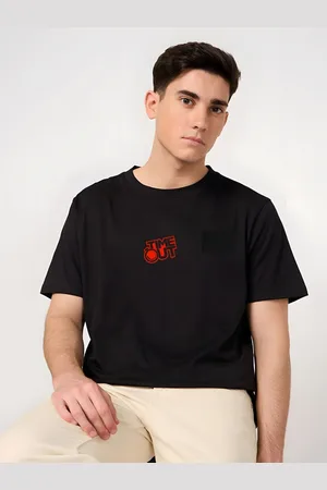 Moda Rapido Men Drop-Shoulder Sleeves T-shirt
