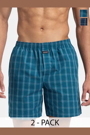 Jockey Men Checked Technology Shorts