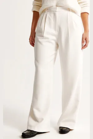 Chemistry Women Ultra Flared High-Rise Pleated Trousers