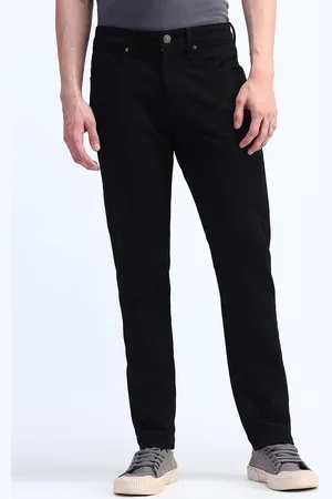 Flying Machine Men Slash Tapered Fit Stretchable Jeans