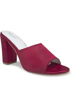 Misto Synthetic Block Heels