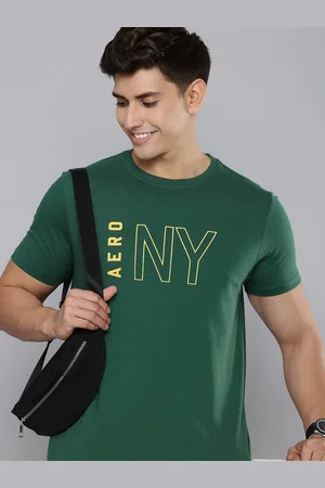 Aeropostale Typography Printed Pure Cotton T-shirt
