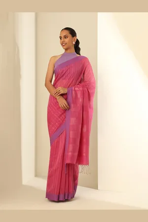 Taneira Woven Design Silk Cotton Saree