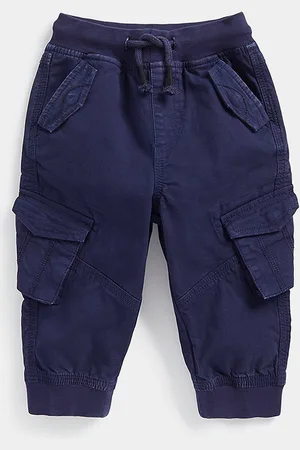 Mothercare Infant Kids Mid Rise Cotton Joggers