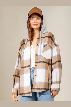 HERE&NOW Women Original Tartan Checks Opaque Checked Casual Shirt