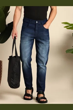 Mast & Harbour Men Carrot Fit Jeans