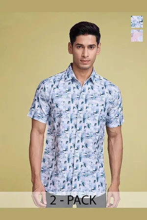 Moda Rapido Men Standard Floral Opaque Printed Casual Shirt
