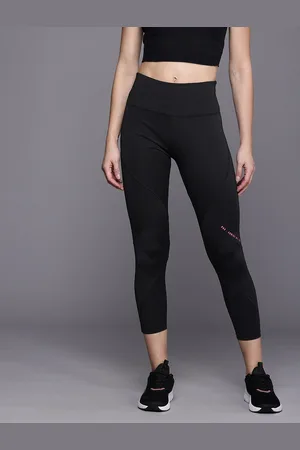 HRX Women Skinny Fit Rapid-Dry Antimicrobial Training Tights