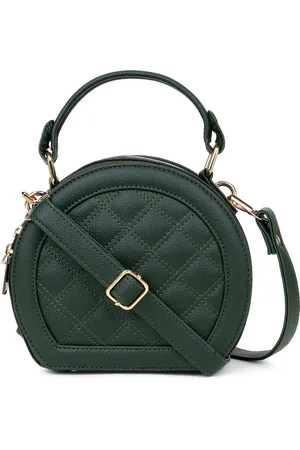 Legal Bribe Structured Sling Bag With Quilted