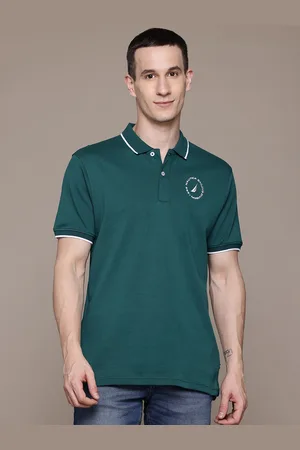 Nautica Polo Collar Pure Cotton T-shirt