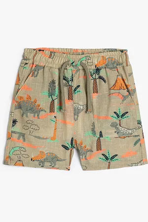 Koton Boys Camouflage Printed Shorts