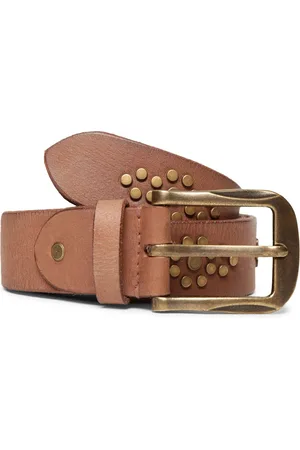 ART N VINTAGE Men Embellished Leather Belt