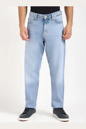 Tommy Hilfiger Men Cotton Relaxed Fit Light Fade Jeans