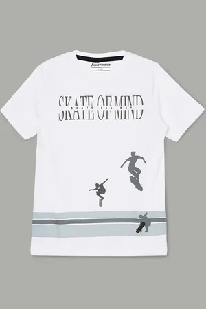 Lifestyle Boys Printed Cotton T-shirt