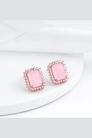 GIVA Square Studs Earrings