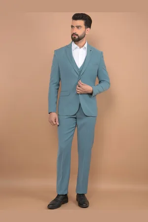 Canary London Men Slim-Fit Single-Breasted Three-Piece Suit