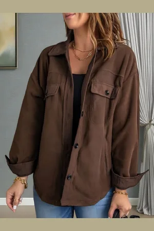 HERE&NOW Women Original Opaque Casual Shirt